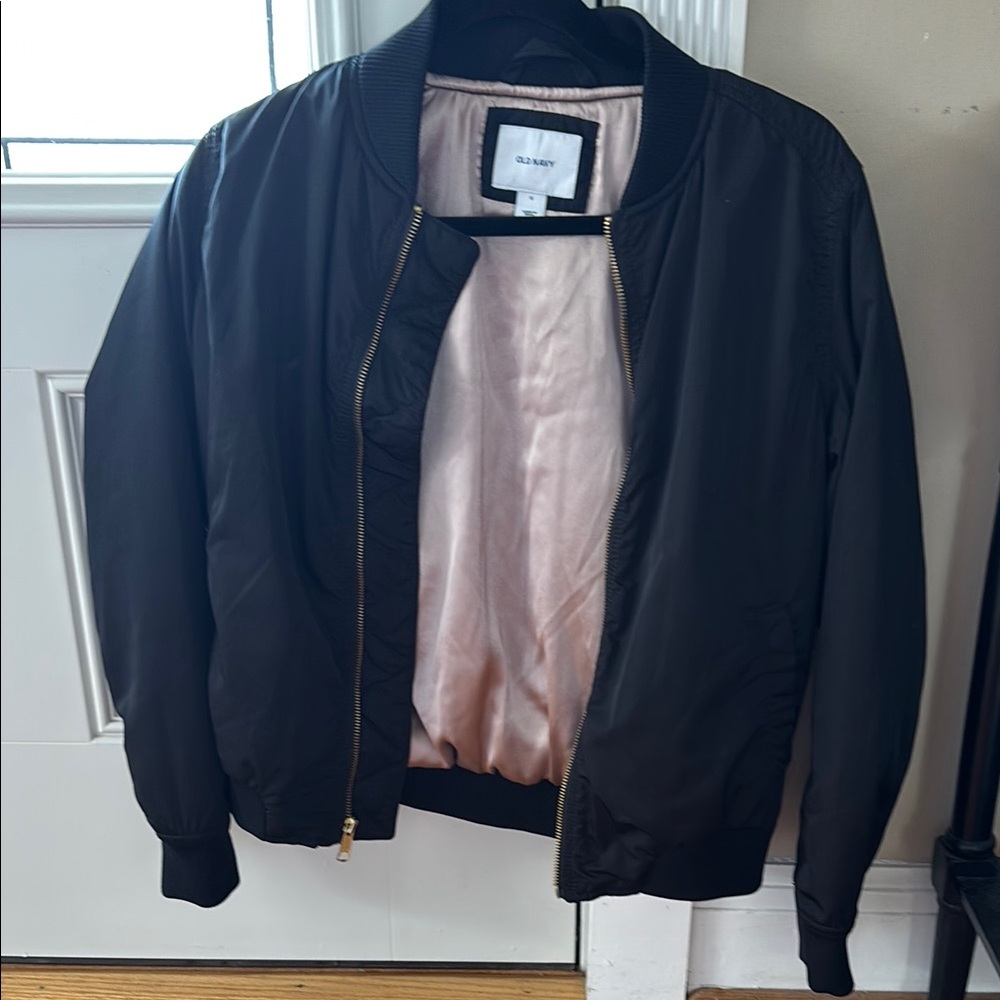 Old Navy Women’s Black Bomber Jacket